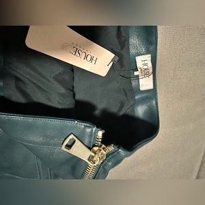 House of cb leather skirt